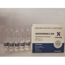 Q-Pharm Тестостерон Энантат Testosterone E300 (10ампул/300мг) Китай